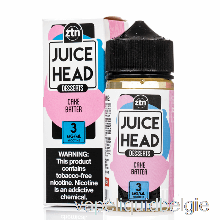 Vape België Cakebeslag - Sapkop - 100ml 0mg